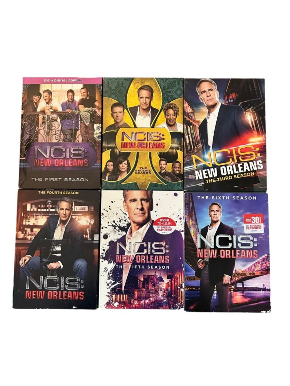 NCIS: New Orleans Seasons 1-6 DVD Box Set Complete Series U.S. CBS series